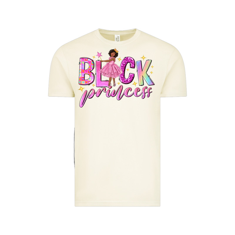 Black Princess Black Girl Vintage Tee by NancyCooperArtShop | Teevron