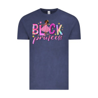Vintage Denim black princess black girl Vintage Tee - NancyCooperArtShop
