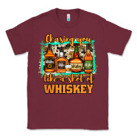 Burgundy Chasing You Like a Shot of Whiskey Classic Tee - Jasminsmagicworld
