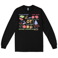 Black biliteral coordintiom Long Sleeve Tee - MaliasSmallBusiness