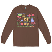 Chestnut biliteral coordintiom Long Sleeve Tee - MaliasSmallBusiness