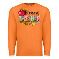 Carrot blessed teacher Premium Sweatshirt - NancyCooperArtShop