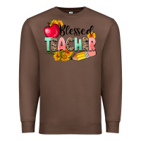 Chestnut blessed teacher Premium Sweatshirt - NancyCooperArtShop