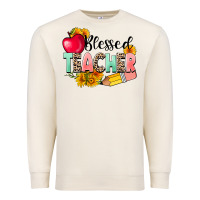 Sandshell blessed teacher Premium Sweatshirt - NancyCooperArtShop