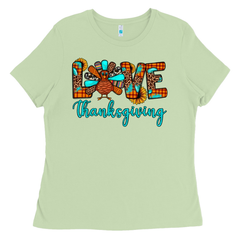 Love Thanksgiving Ladies Tee by JahusDesignShop | Teevron