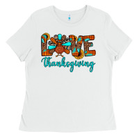 White love thanksgiving Ladies Tee - JahusDesignShop