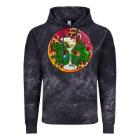 Cloud Black Christmas martini Vintage Hoodie - AdoDesignShop