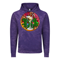 Cloud Purple Christmas martini Vintage Hoodie - AdoDesignShop