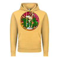 Vintage Mustard Christmas martini Vintage Hoodie - AdoDesignShop