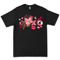 Black chicken valentine's day xoxo Premium Tee - FaDigitalArtStudio