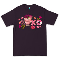 Plum chicken valentine's day xoxo Premium Tee - FaDigitalArtStudio