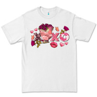White chicken valentine's day xoxo Premium Tee - FaDigitalArtStudio
