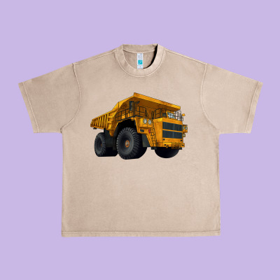 Dump Truck Urban Heavy Tee Designed By Lillyallendesigns