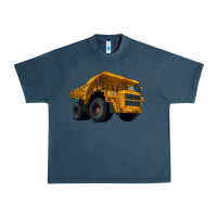 Midnight Navy Dump Truck Urban Heavy Tee - LillyAllenDesigns