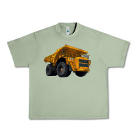 Oil Green Dump Truck Urban Heavy Tee - LillyAllenDesigns