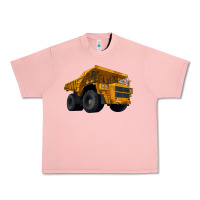 Salmon Dump Truck Urban Heavy Tee - LillyAllenDesigns