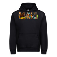 Black Cowgirl Horse Min Urban Hoodie - CowCowDesign