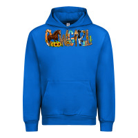 Cobalt Cowgirl Horse Min Urban Hoodie - CowCowDesign