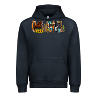 Navy Cowgirl Horse Min Urban Hoodie - CowCowDesign