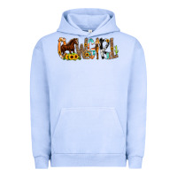 Pigment Grape Ice Cowgirl Horse Min Urban Hoodie - CowCowDesign