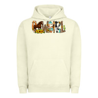 Pigment Pistachio Cowgirl Horse Min Urban Hoodie - CowCowDesign