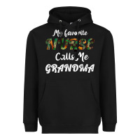Black My Favorite Nurse Calls Me Grandma Heavyweight Hoodie - Bettercallsaul