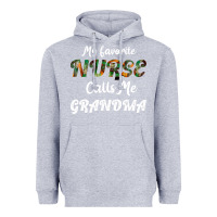 Heather Grey My Favorite Nurse Calls Me Grandma Heavyweight Hoodie - Bettercallsaul