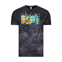 Cloud Black hanukkah coffee Vintage Tee - Jasminsmagicworld