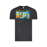 Vintage Black hanukkah coffee Vintage Tee - Jasminsmagicworld