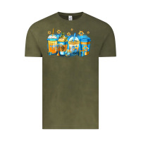 Vintage Olive hanukkah coffee Vintage Tee - Jasminsmagicworld