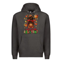 Smoke santa's favorite assistant afro messy bun Premium Hoodie - texasbilliewilder