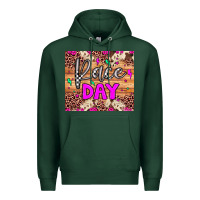 Sports Green race day Premium Hoodie - JahusDesignShop