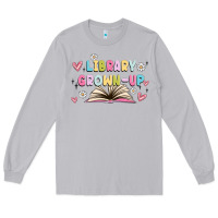 Moon Dust library grown up Long Sleeve Tee - MaliasSmallBusiness