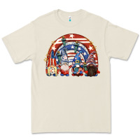 Bone 4th of July rainbow with gnomes Premium Tee - CowGirlArtShop