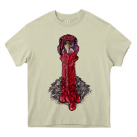 Mossy gobble head Heavy Core Tee - RanaPortraitStore