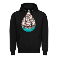 Black baseball and western roses teardrop  8 Zipper Hoodie - BundleAndBundleShop