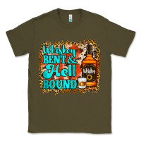 Army Green Whiskey Bent and Hell Bound Classic Tee - Jasminsmagicworld