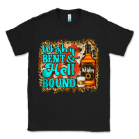 Black Whiskey Bent and Hell Bound Classic Tee - Jasminsmagicworld
