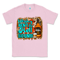 Bubblegum Pink Whiskey Bent and Hell Bound Classic Tee - Jasminsmagicworld