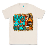 Natural Whiskey Bent and Hell Bound Classic Tee - Jasminsmagicworld