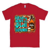 Red Whiskey Bent and Hell Bound Classic Tee - Jasminsmagicworld