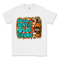 White Whiskey Bent and Hell Bound Classic Tee - Jasminsmagicworld