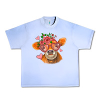 Grape Ice valentines day orange cow Urban Heavy Tee - Jasminsmagicworld