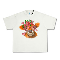 Pistachio valentines day orange cow Urban Heavy Tee - Jasminsmagicworld