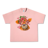 Salmon valentines day orange cow Urban Heavy Tee - Jasminsmagicworld