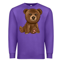Purple bear Premium Sweatshirt - texasbilliewilder