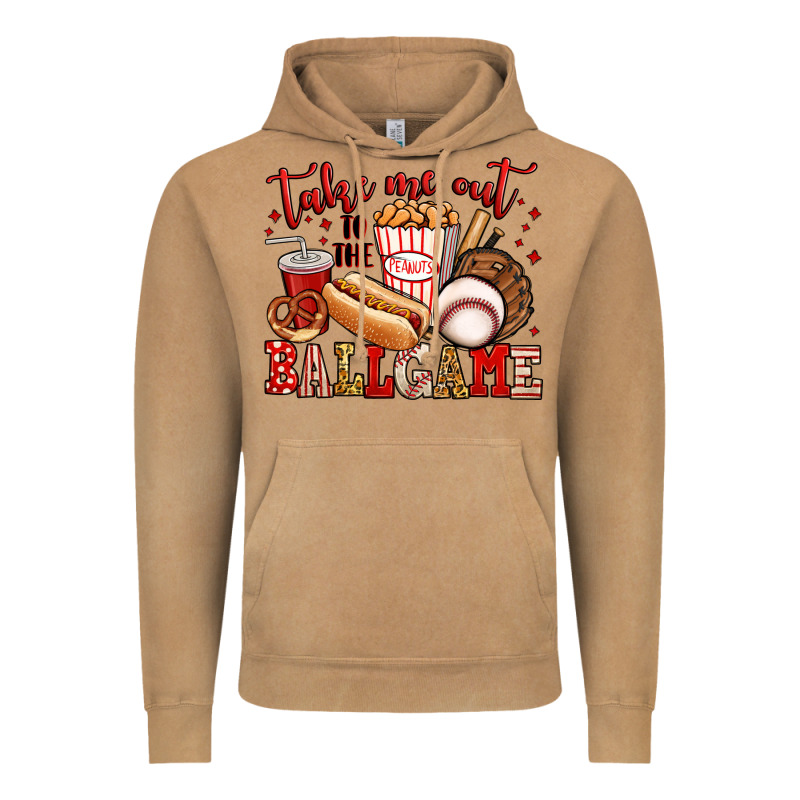 Take Me Out To The Ball Game Baseball Vintage Hoodie by Jasminsmagicworld | Teevron