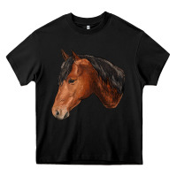 Black horse Heavy Core Tee - RanaPortraitStore