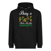 Black Being A Mom Makes My Life Complete For dark Heavyweight Hoodie - Bettercallsaul