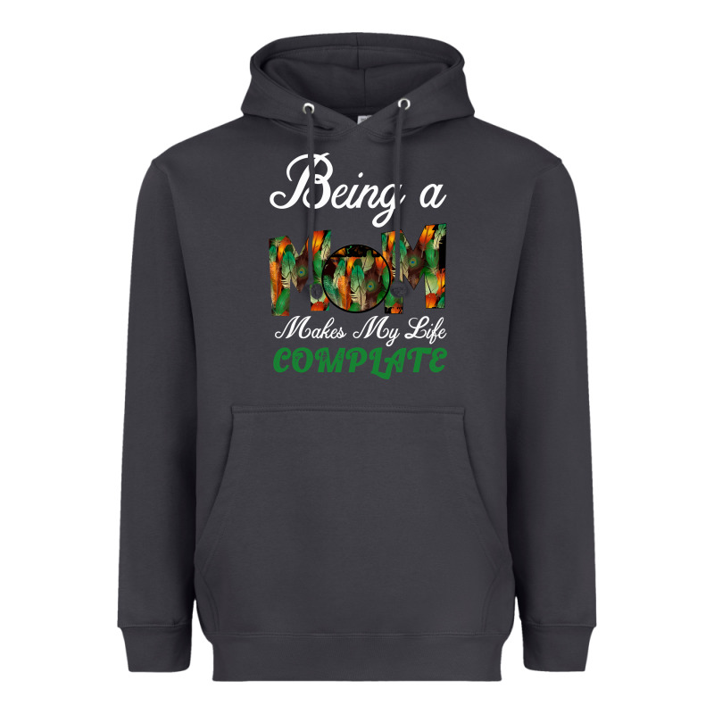 Being A Mom Makes My Life Complete For Dark Heavyweight Hoodie by Bettercallsaul | Teevron